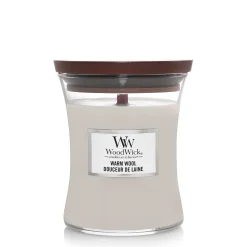 Geuren|ohgreen Woodwick Geurkaars warm wool medium