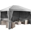 Pergola En Zonnetent|ohgreen Zonnetent Hanson grijs