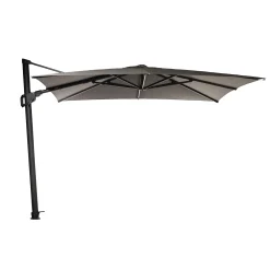 Parasol|ohgreen Zweefparasol Deluxe antraciet met LED