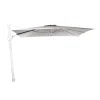 Parasol|ohgreen Zweefparasol Deluxe wit-licht grijs