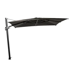 Parasol|ohgreen Zweefparasol Deluxe zwart met LED