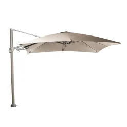 Parasol|ohgreen Zweefparasol Fuga quartz grijs-taupe