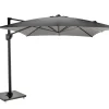 Parasol|ohgreen Zweefparasol Malaga antracite-smokey grijs
