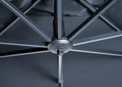 Parasol|ohgreen Zweefparasol Monterey antraciet-grijs