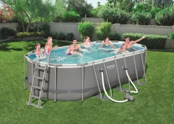 Zwemmen|ohgreen Zwembad Power Steel oval pool set